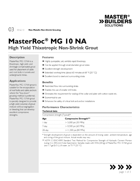 mbs-masterroc-mg-10-na-tds