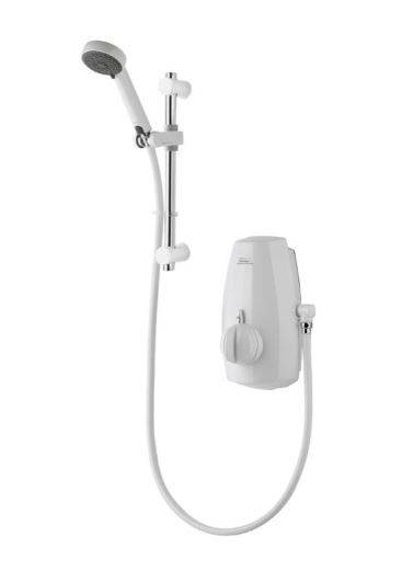 Aquastream Thermo Mixer Power Shower With Adjustable Head