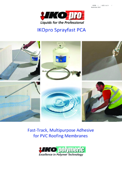 Technical Data Sheet (TDS) - IKO Sprayfast PCA