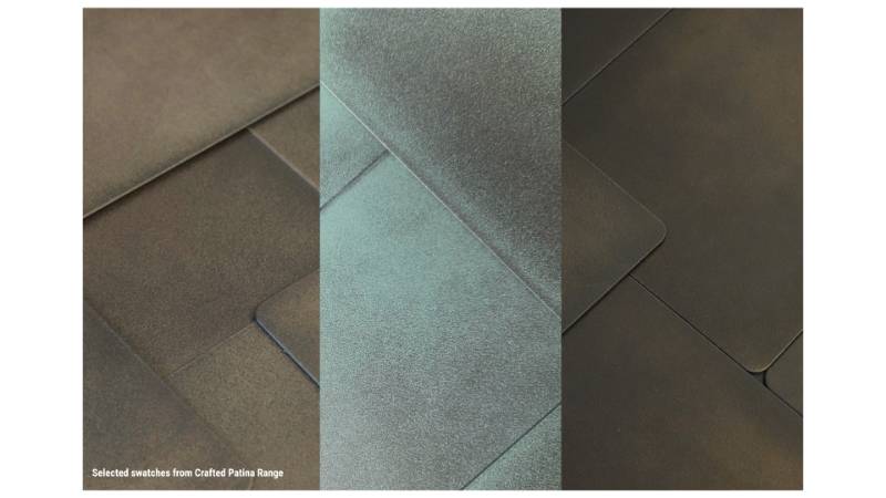 Crafted Patina Range - Authentic Patinated Metal Effect Finish