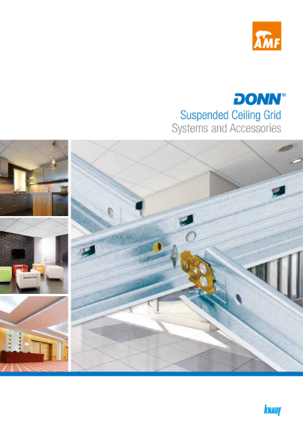 DONN Suspended Ceiling Grid Systems and Accessories