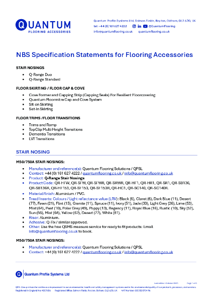 M50 Text Specification