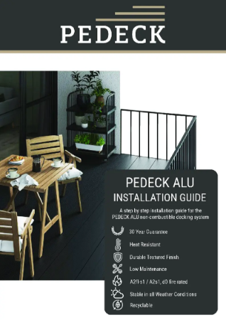 PEDECK ALU - Installation Guide