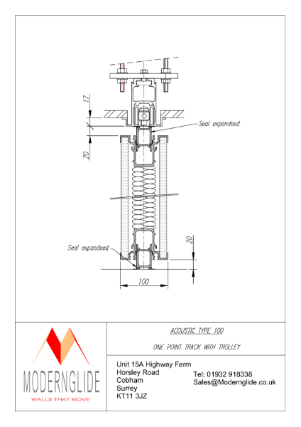 MG100 Drawings 38dB to 53dB