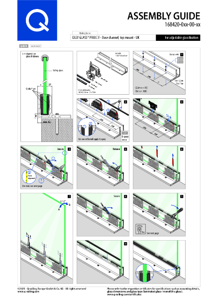 Easy Glass Prime F - top mount - Manual