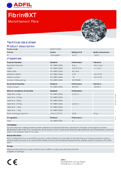 Fibrin XT TDS