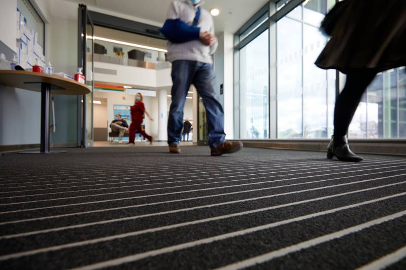 Creating Safe and Hygienic Entrances to Grange University Hospital