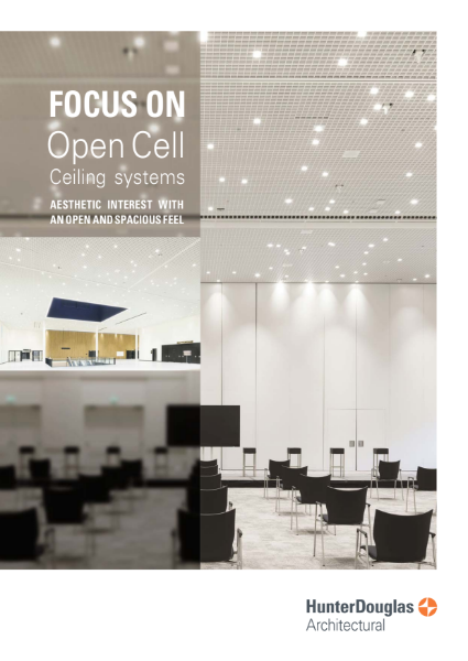 Open Cell Ceiling Brochure