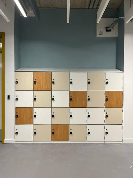 Heavy Duty Lockers at Barnfield College