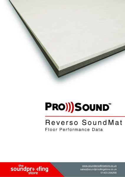 Performance Data: Reverso SoundMat