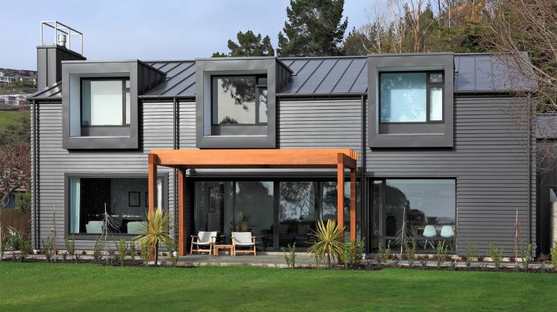 Accoya Cladding for Residence in McCormacks Bay, New Zealand