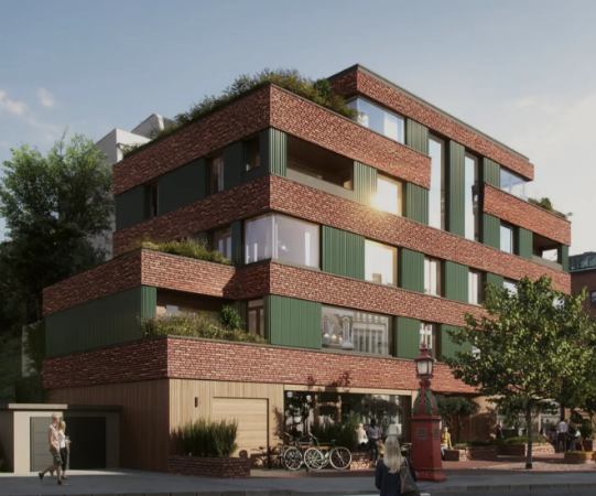 M.Skyvedører til Balders plass på Frogner