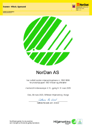 Svanen – NTech, Egersund