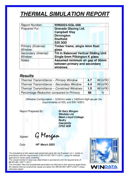 TBVS - Thermal Report