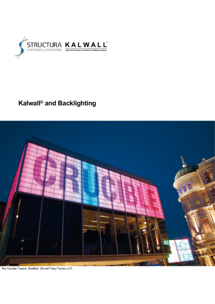 Kalwall - Backlighting