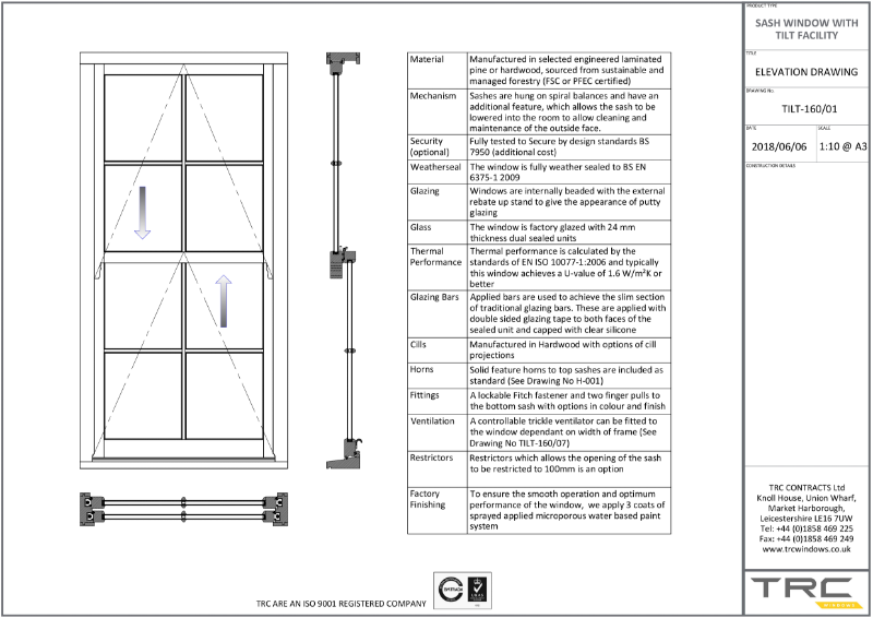 Traditional Sash Easy Clean TRC Restoration NBS Source