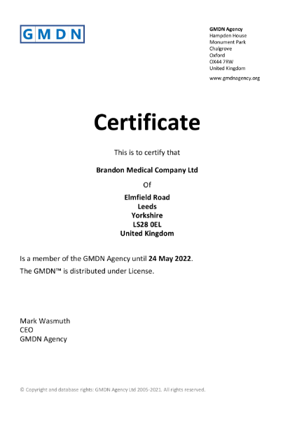 QA Certificate