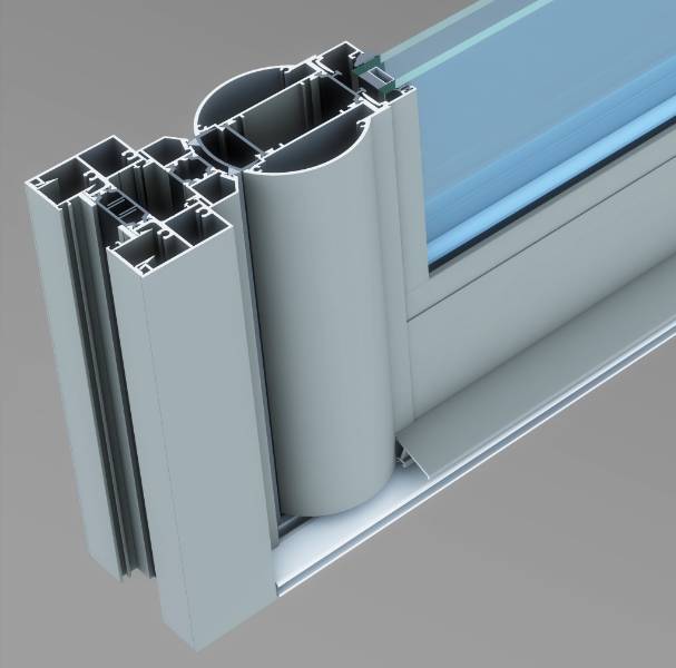 System 10-35Hi+ Thermally Enhanced Commercial Doors