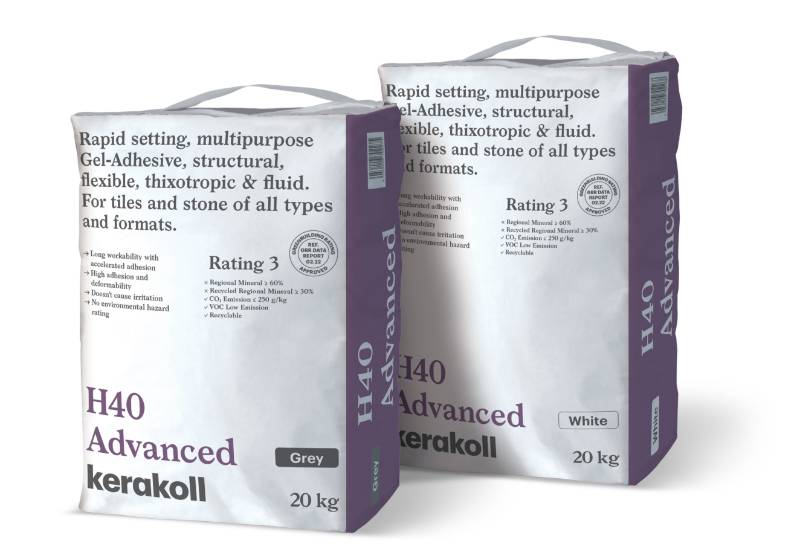 H40 Advanced Tile Adhesive - Gel-Adhesive 
