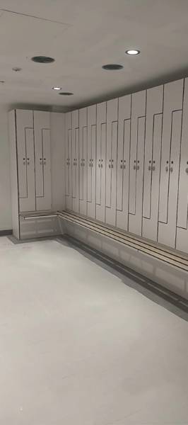 Z lockers at St Philips
