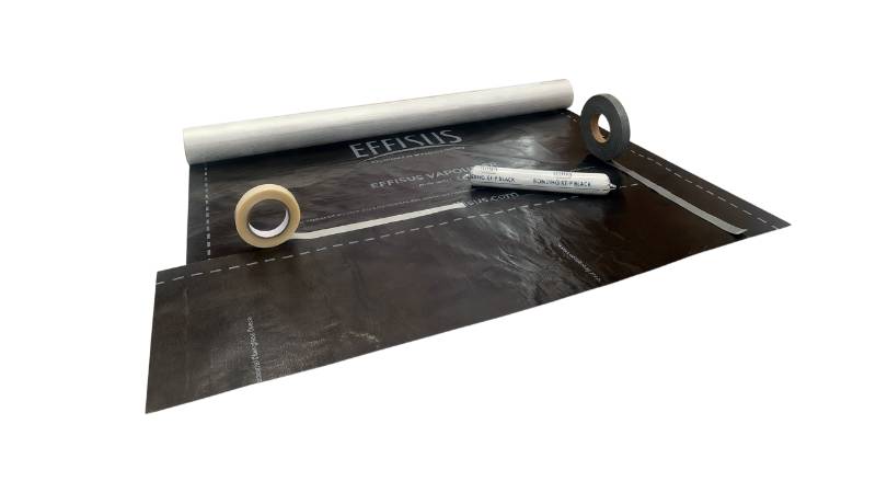 Effisus Vapour FR - A1 Fire Rated AVCL Membrane - Airtight Vapour Control Layer