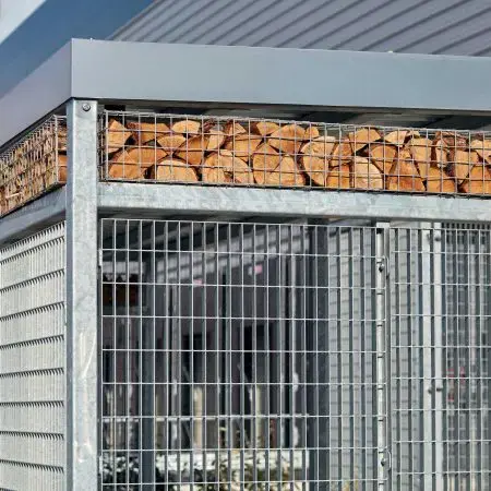 Habitat Panel Shelter - Bin, Plant and Cycle Storage