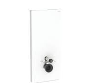 Geberit Monolith sanitary module for wall-hung WC, 114 cm, front cladding made of glass