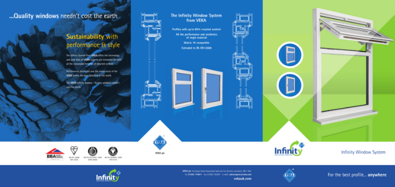 VEKA Infinity Recycled PVC-U Window Brochure