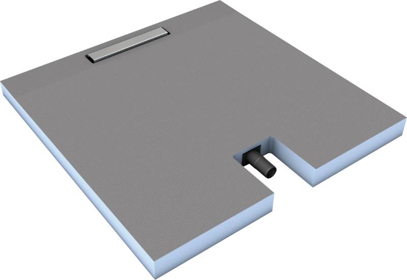 wedi Fundo Plano Linea  - Shower tray former