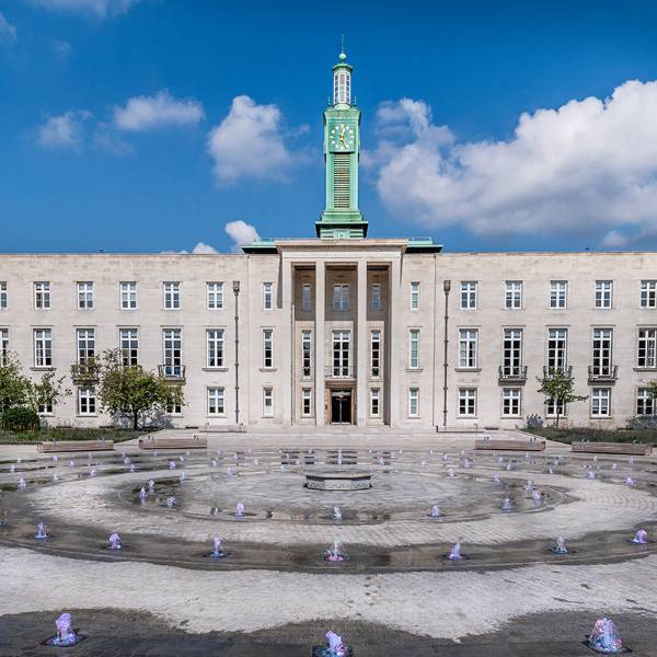 Over two hundred new steel windows manufactured for Grade II listed Town Hall