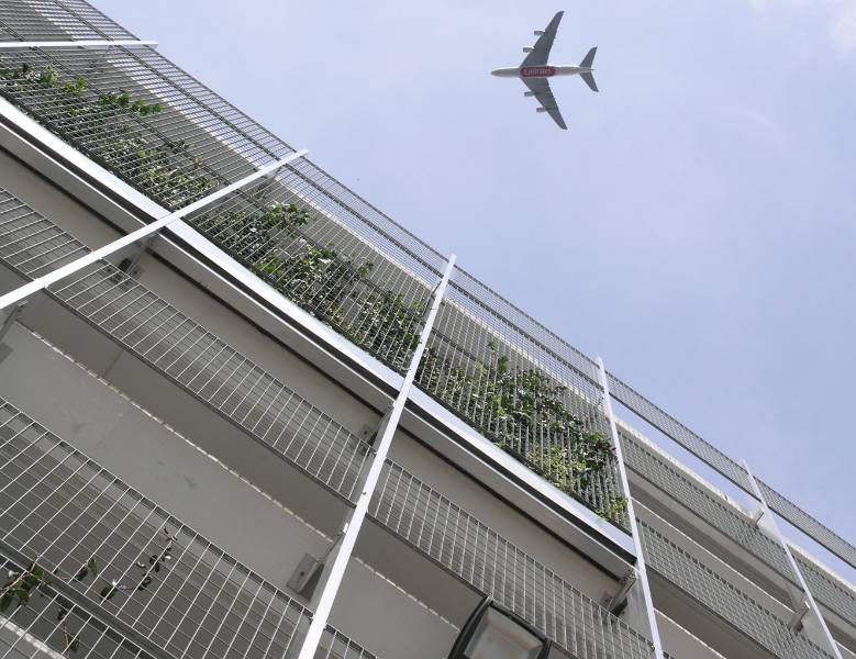 Stereo - Steel Grating Carpark Wall Cladding 