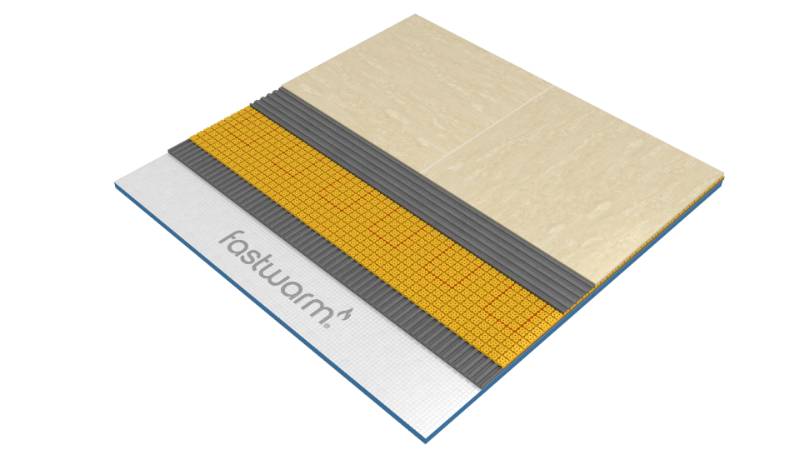 Fastwarm® FastGrid Decoupling Membrane For Underfloor Heating