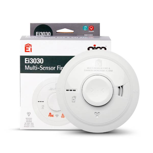 Ei3030 Multi-Sensor Heat & Carbon Monoxide (CO) Alarm - Multi-Sensor Fire and CO Alarm