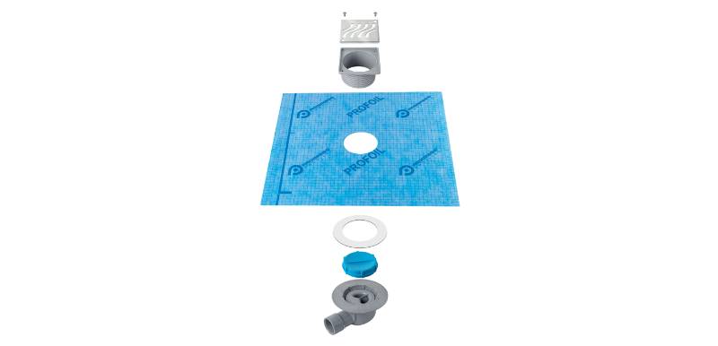 PROSHOWER VERTICAL DRAIN KIT
