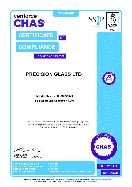 CHAS SSIP Approved Certificate