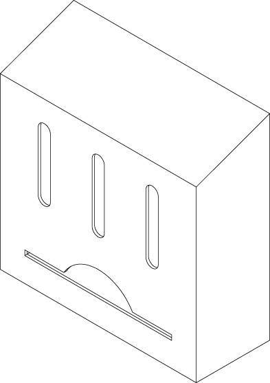 Health Care Disposable Gloves And Apron Dispenser