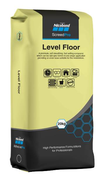 Nicobond ScreedPro Level Floor - Smoothing Compound