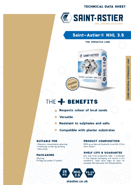 Saint-Astier® NHL 3.5 - LC**** Technical Data Sheet