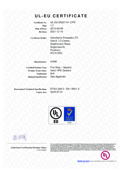 Astro HPE Sealant (UL)