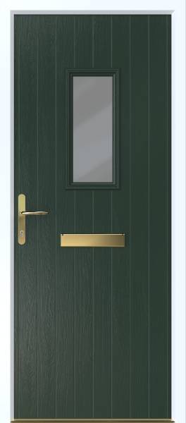 Cottage 1 Square - Fire and Security Doorset (Open In)