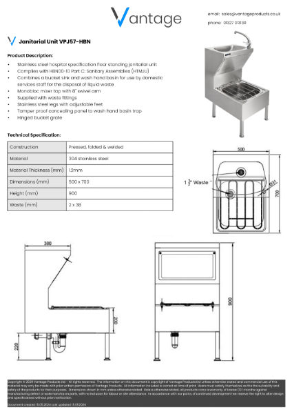 Data Sheet - VPJ57-HBN