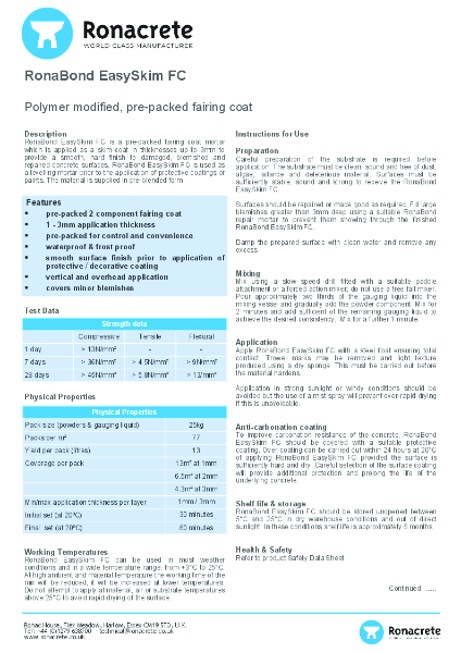 RonaBond EasySkim FC