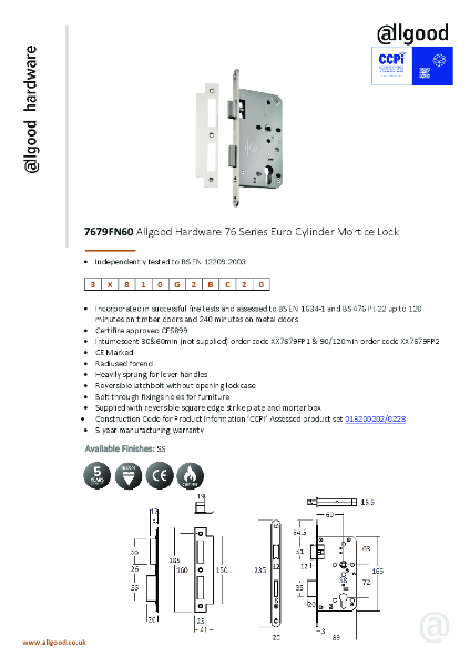 7679FN60-Datasheet Iss08