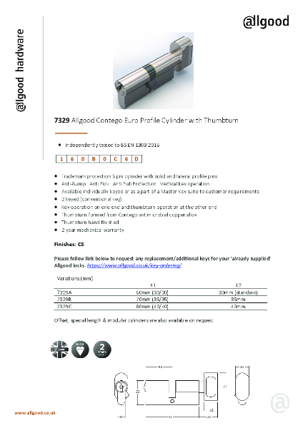 CS7329-Datasheet Issue 10