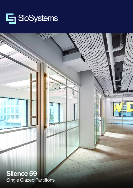 SioSystems Silence 59 Single Glazed Partitions - Brochure
