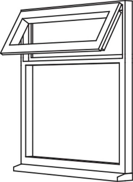 Traditional 2500 Casement Window - C5 Opener/Fixed 