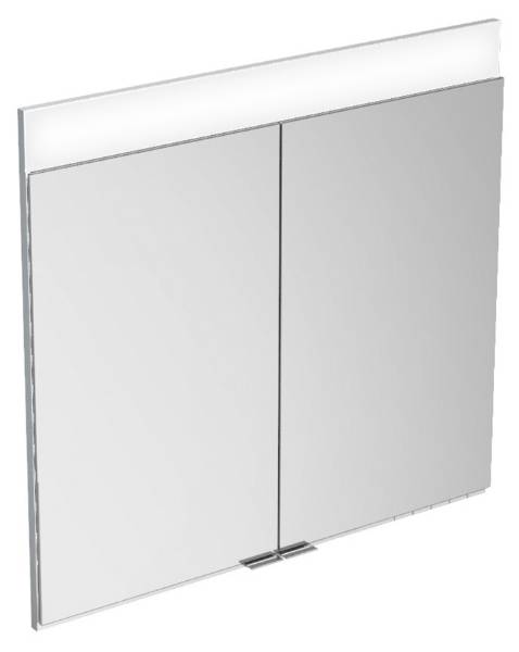EDITION 400 Bathroom Mirror Cabinet (2 Door) with Lighting, Recessed & Wall Mounted options