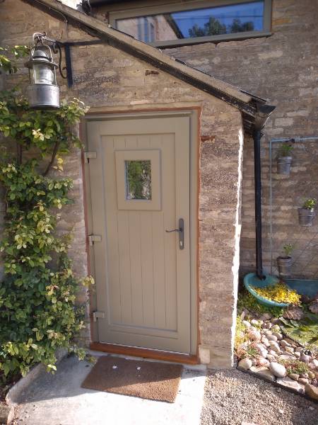 GBS-78 Triple Glazed Timber Outward Opening Entrance Doors