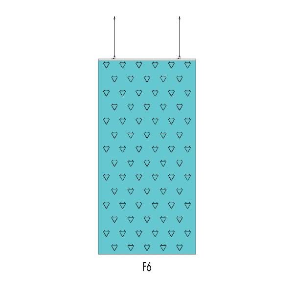 Cascade™ Folding Screen F6