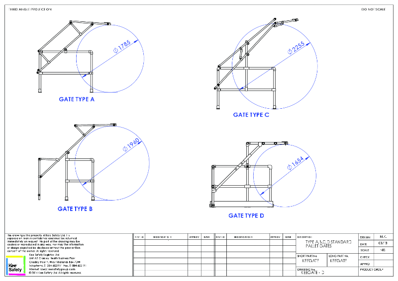 Pallet Gates - maximum height comparison